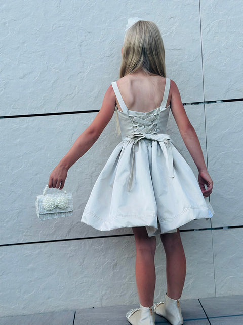 Vanilla Mist Dress Елегантна рокля в нежен ванилов цвят