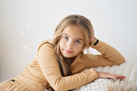 Golden Rib Fit Клин в кафяво
