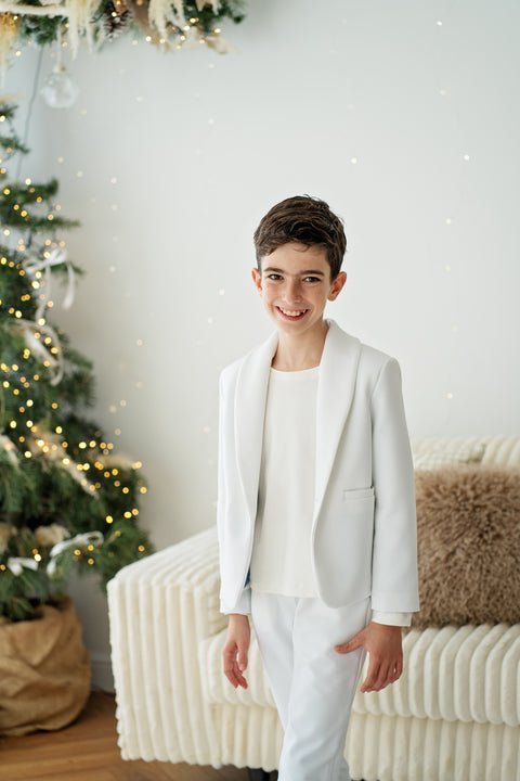 White Class Елегантно сако за момче