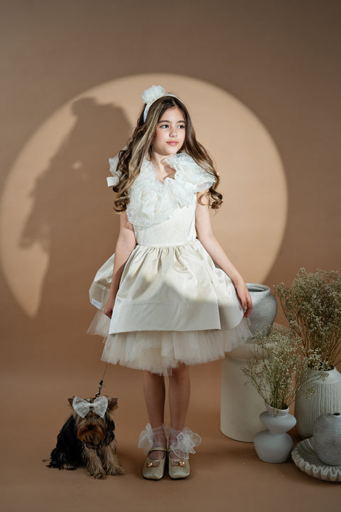 Ivory Dream Детска елегантна рокля