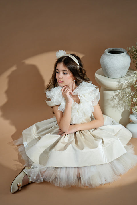 Ivory Dream Детска елегантна рокля
