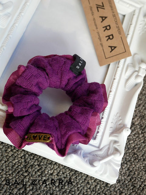 Purple Charm Scrunchie Аксрсоар за коса-скрънчи