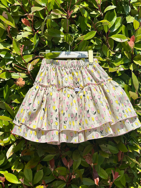 Tulip Dream tulip flared skirt