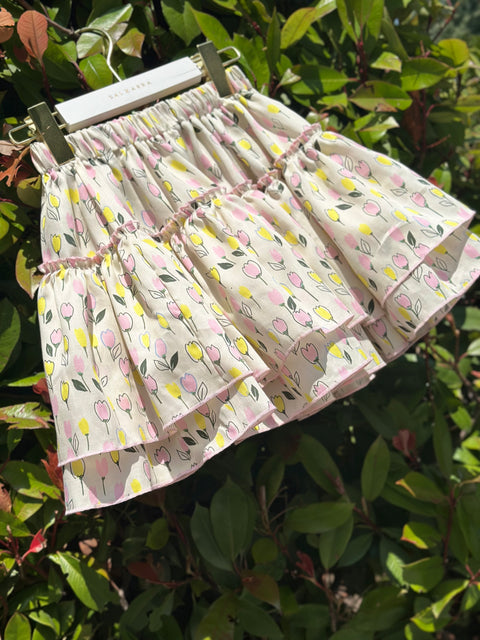 Tulip Dream tulip flared skirt