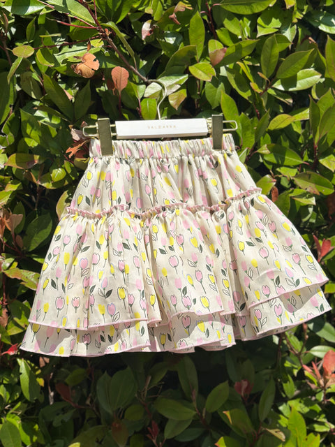 Tulip Dream tulip flared skirt