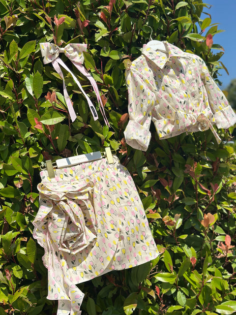 Tulip Dream φούστα με λουλούδι