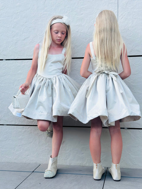 Vanilla Mist Κομψό φόρεμα σε απαλό βανίλια χρώμα