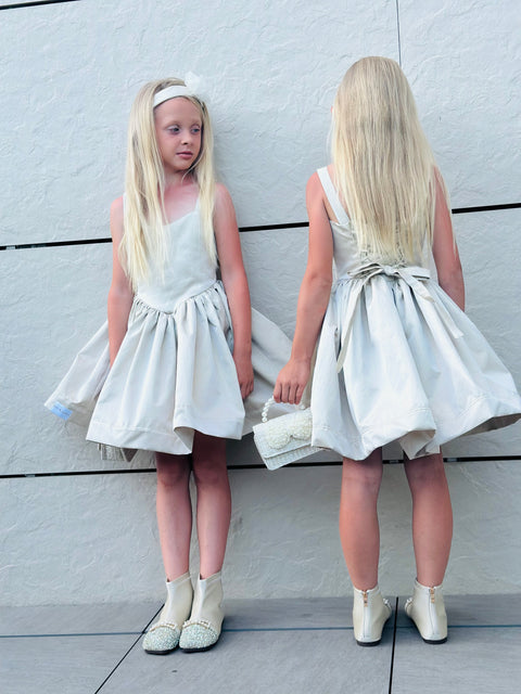 Vanilla Mist Κομψό φόρεμα σε απαλό βανίλια χρώμα