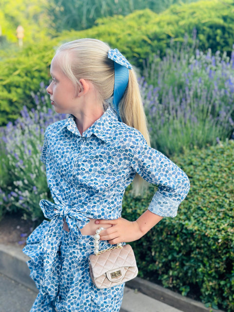 Bloom Breeze Shirt Детска риза с флорален принт
