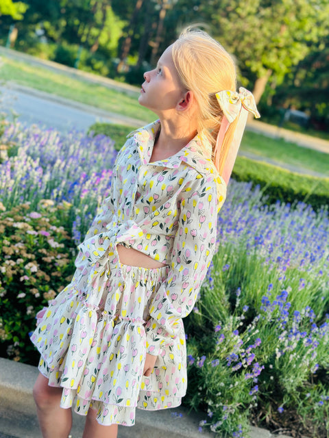 Tulip Dream tulip flared skirt