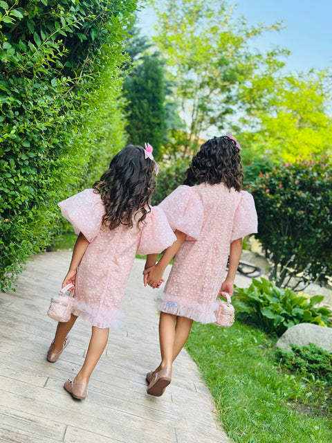 Rosalie Bloom Детска рокля в розово