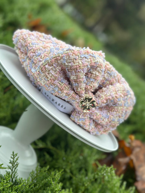 Lilac Rose Beret Boucle