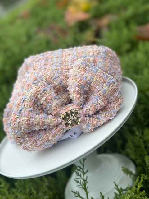 Lilac Rose Beret Boucle