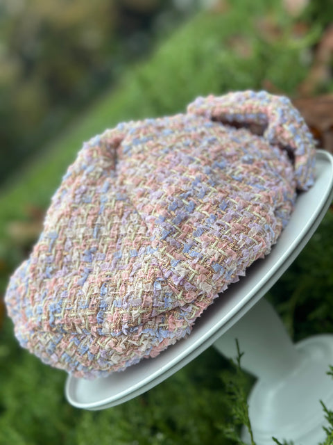 Lilac Rose Beret Boucle