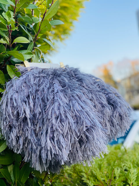 Silver Twirl skirt in gray