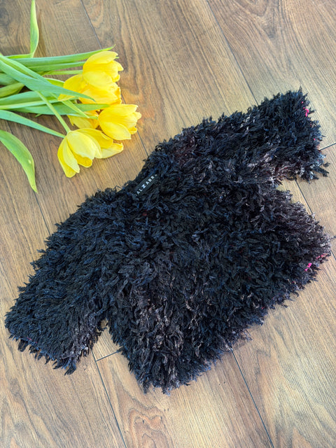 Catania Черна блуза с перца