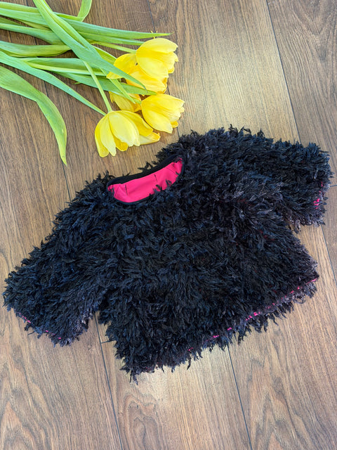 Catania Черна блуза с перца