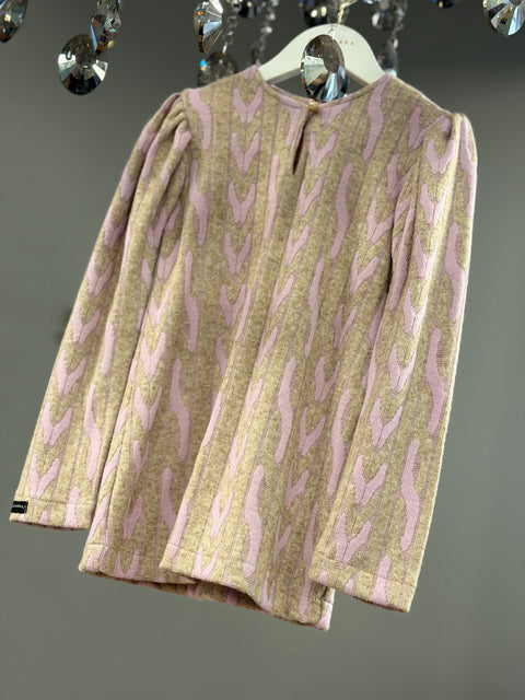 Grey Flower Блузон