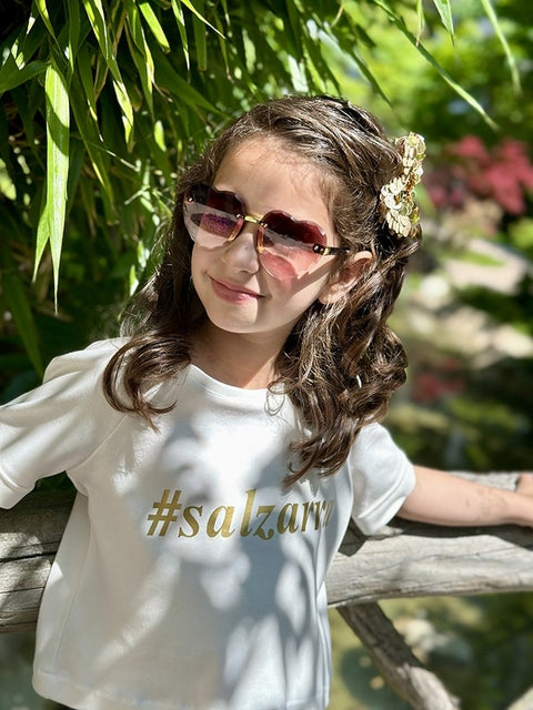 Golden Shine Sequin Аксесоар за коса от златисти пайети