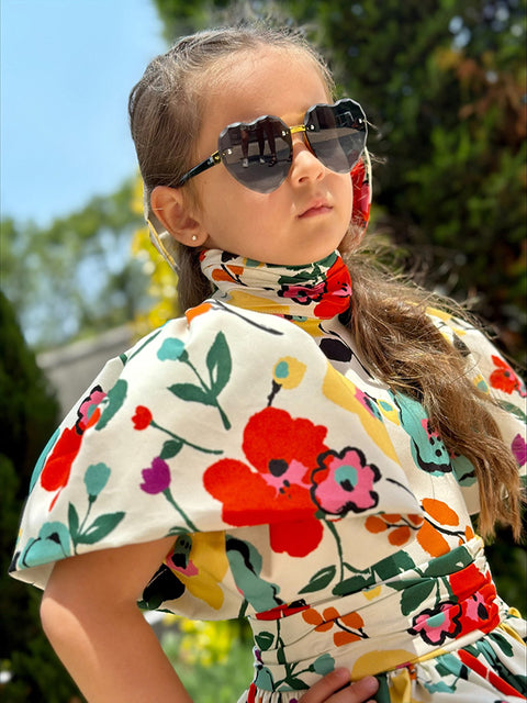 Fiore Vivo floral dress