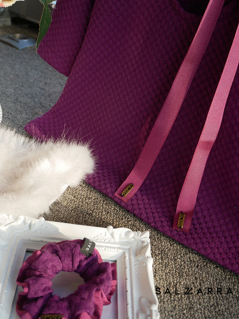 Purple Grace Dress Детска лилава рокля