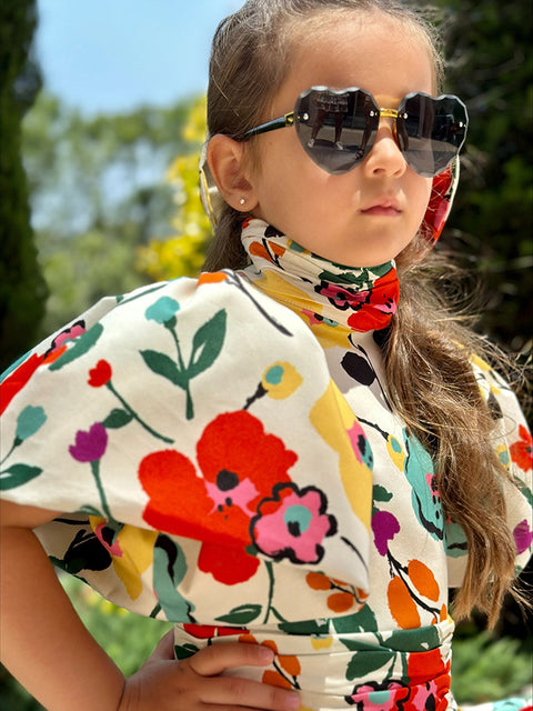 Fiore Vivo floral dress