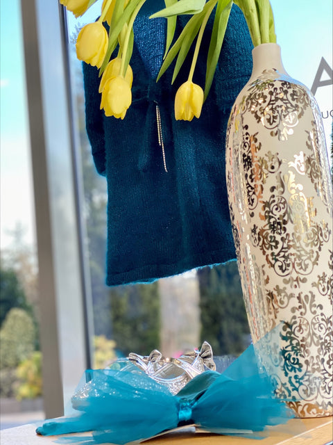 Teal Dream Hair Accessory-Ribbon