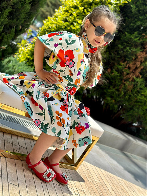 Fiore Vivo floral dress