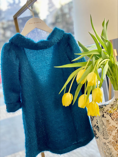 Teal Dream Рокля в петрол