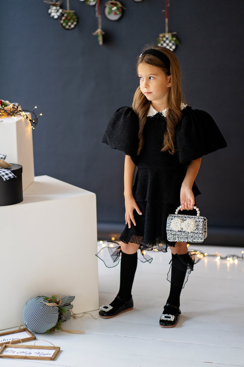 Pearl Noir Black tiara