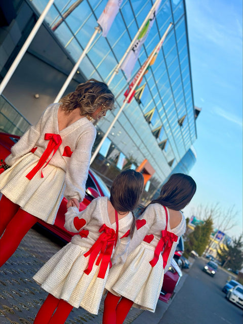 Heart Glow Knitted sweater  