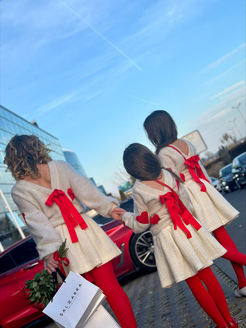 Heart Glow Knitted sweater  