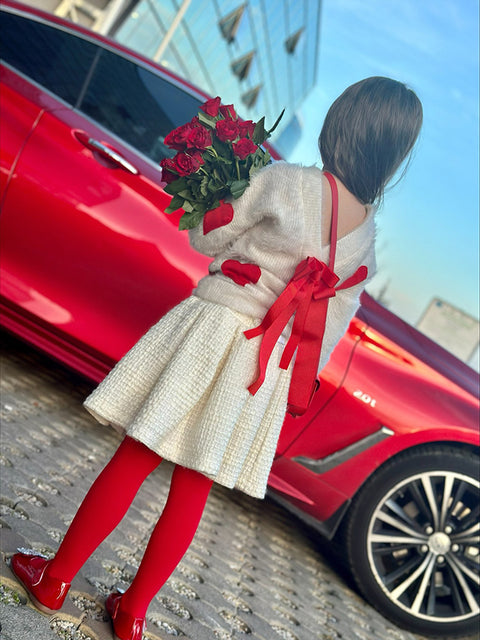 Heart Glow Knitted sweater  