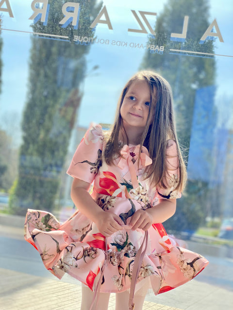 Amara Blossom Dress Children's dress in pink