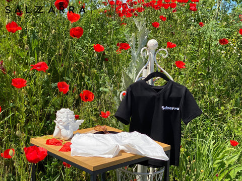 Noir Tee Детска тениска в черно