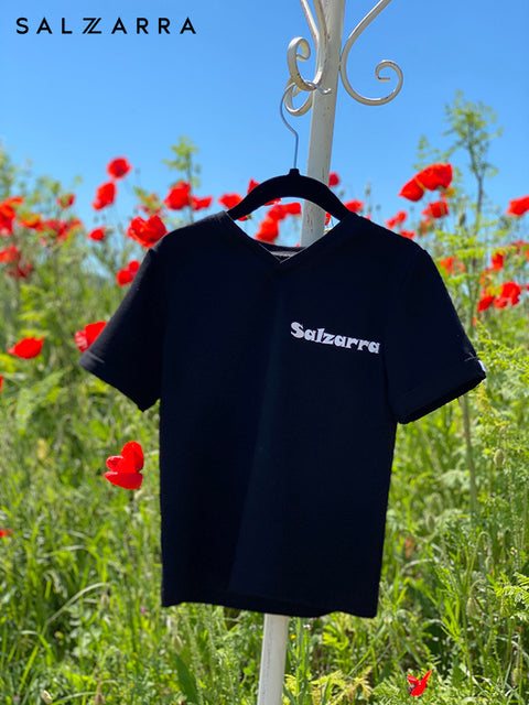 Noir Tee Детска тениска в черно