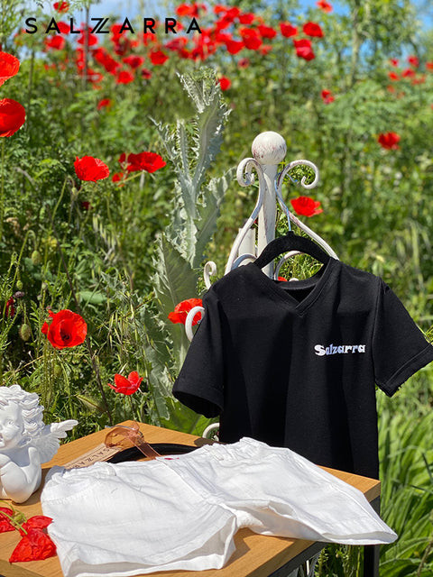 Noir Tee Детска тениска в черно