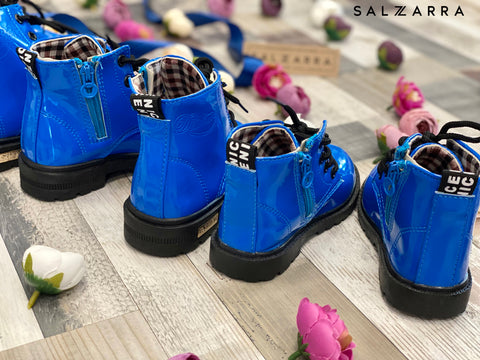 Blue Vibe Boots Боти в синьо