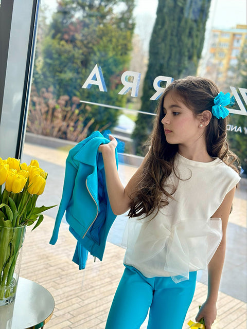 Ferelle Jacket in electric blue