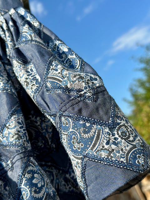 Denim Bloom Детска рокля деним