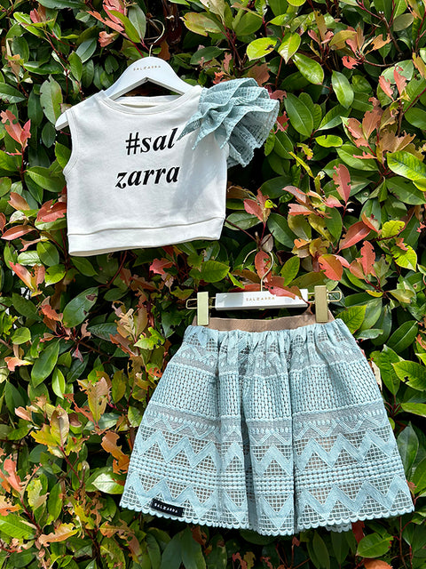 Verdeluna Children's organza skirt