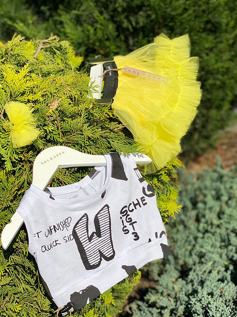 Wild Spirit Crop Top Къс топ с щампа