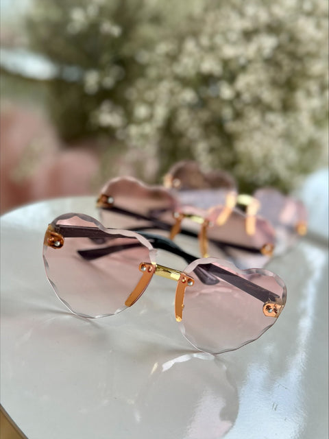 Rosé Shine Glasses Слънчеви очила с розови стъкла