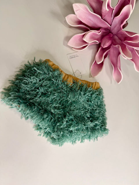 Catania Къси панталони от пера в зелено