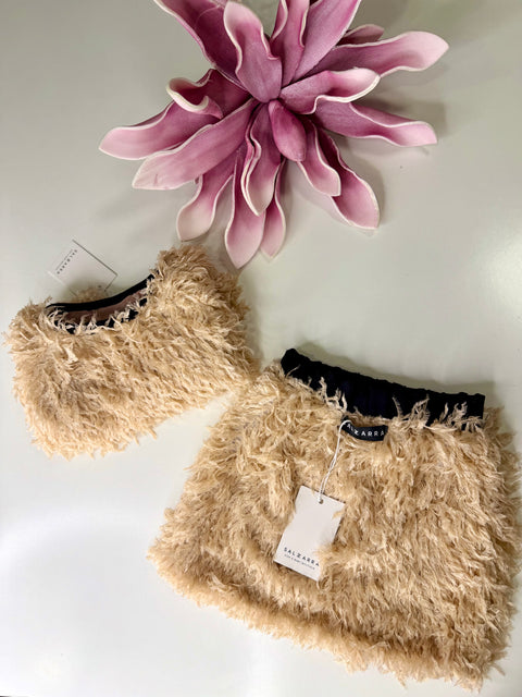 Catania Блуза с пера в беж