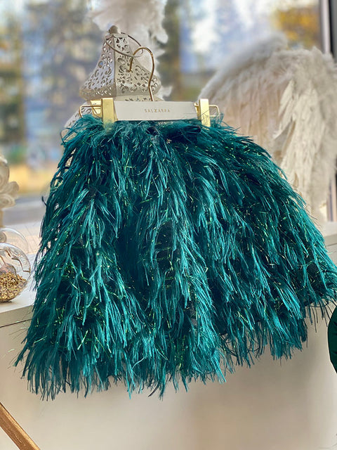 Luz Verde skirt in green