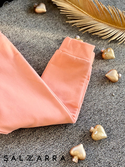 Coral Cozy Coral Pants