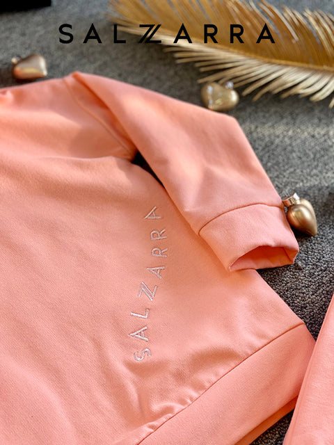 Coral Cozy Coral Sweatshirt