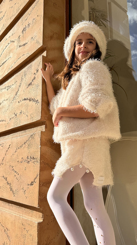 Winter Tale Skirt in ivory