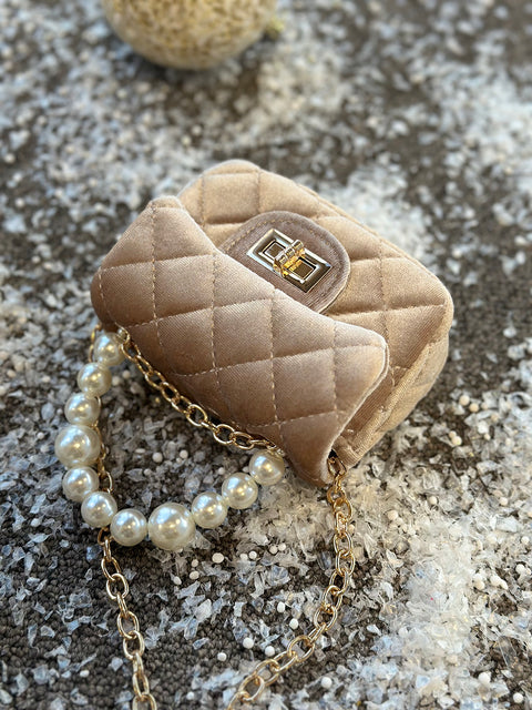 Mini Pearl Bag Elegant bag with pearl handle
